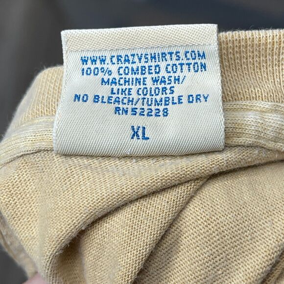 Vintage Beer Dyed Bill’s Beer Removal Service Funny Graphic Tee 90s Brewery XL - Picture 3 of 12